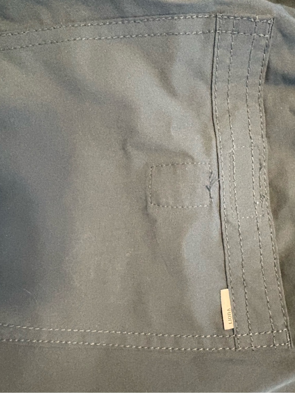 Vuori Mens Kore Short Dark Teal Blue Athletic Lined Shorts - Picture 6 of 8